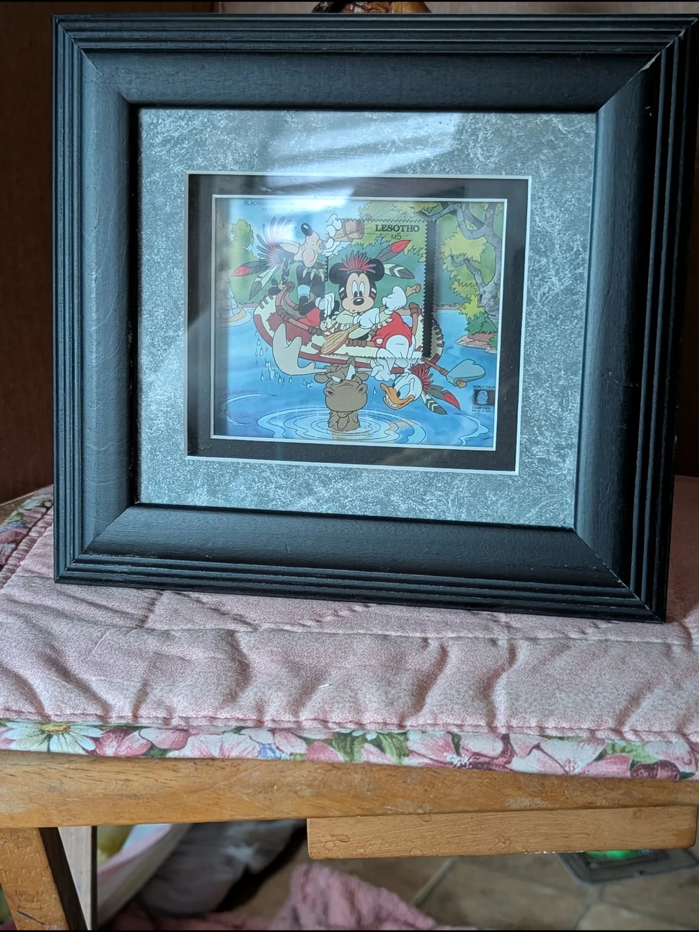 Post Masters 1985 Mickey Mouse Disney Frame Limited Edition